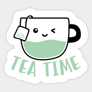 Tea time Sticker